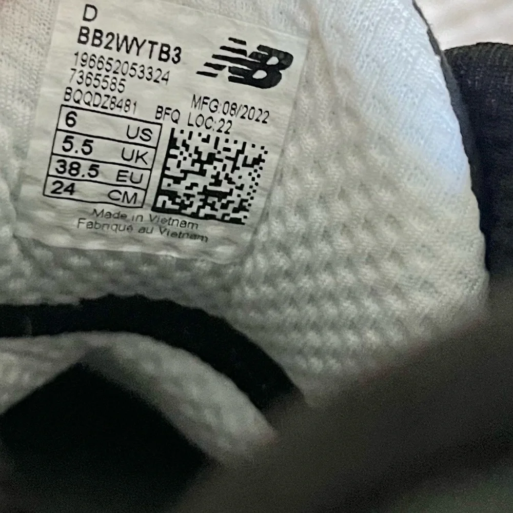 New Balance | Black and White Leopard Two WXY V3 Sneakers